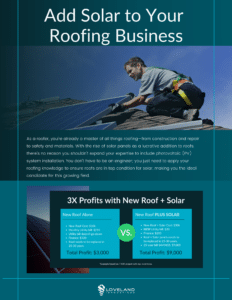 Why roofers should install solar
